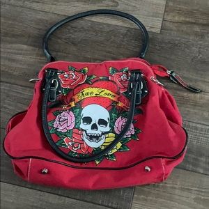 Used Ed hardy bag